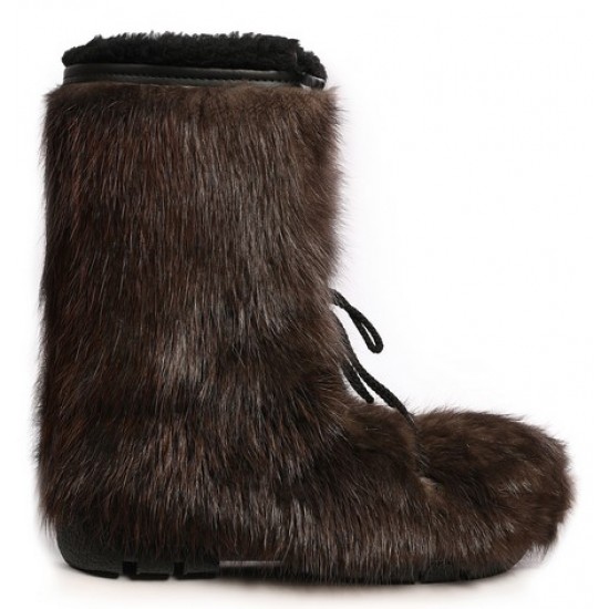 Bilodeau - BLIZZARD Boots, Natural Beaver Fur